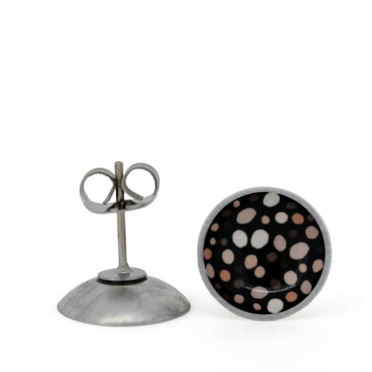 Monarch - The Starry Sky - Circle Stud Earrings