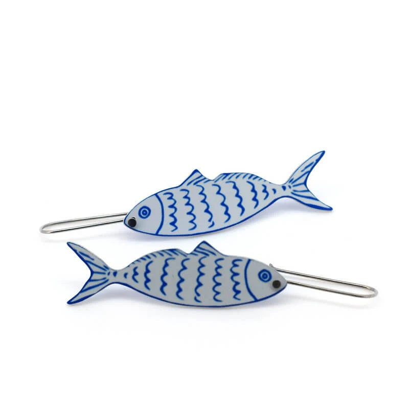 Little Fish - Shepherd's Hook Earrings