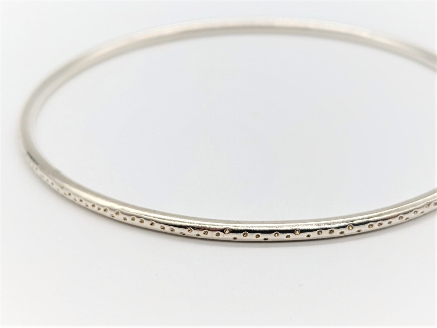 Thin Dotty Bangle