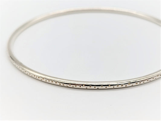 Thin Dotty Bangle