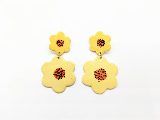 Flower Power Drop Earrings
