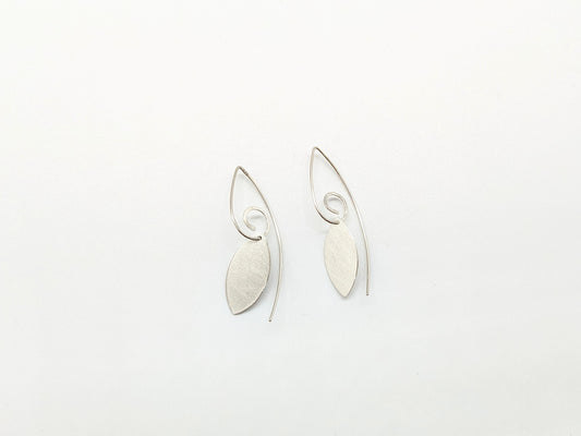 Swirl Marquis Earrings