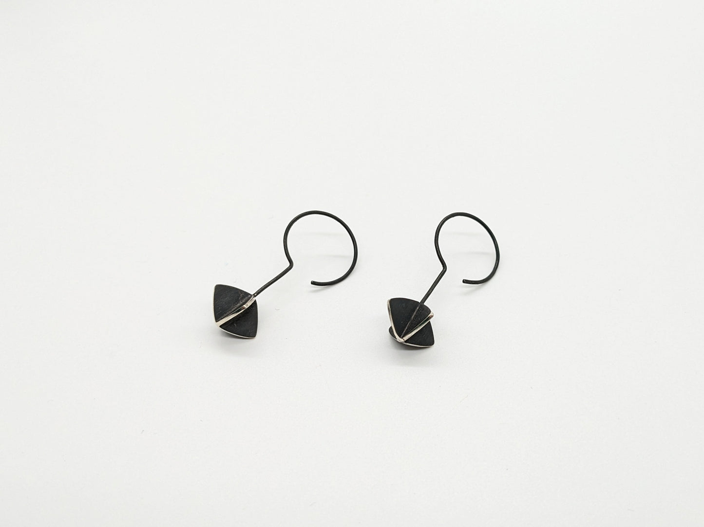 X-Series Long Hook Earrings - Diamond - Type 2