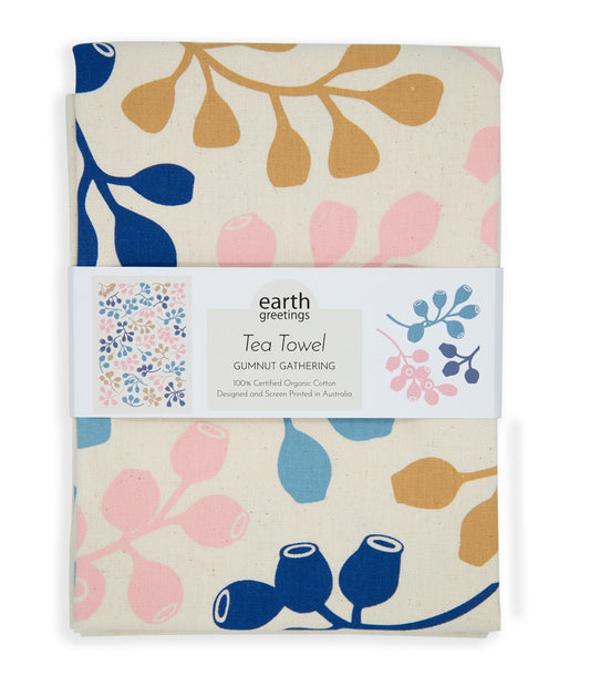 Tea Towel - Gumnut Gathering