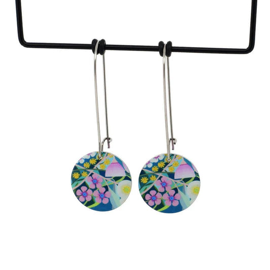 Australian Garden - Small Circle Drop Hook Earrings