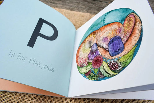 A Little Aussie Animal A-Z Book by Zinia King