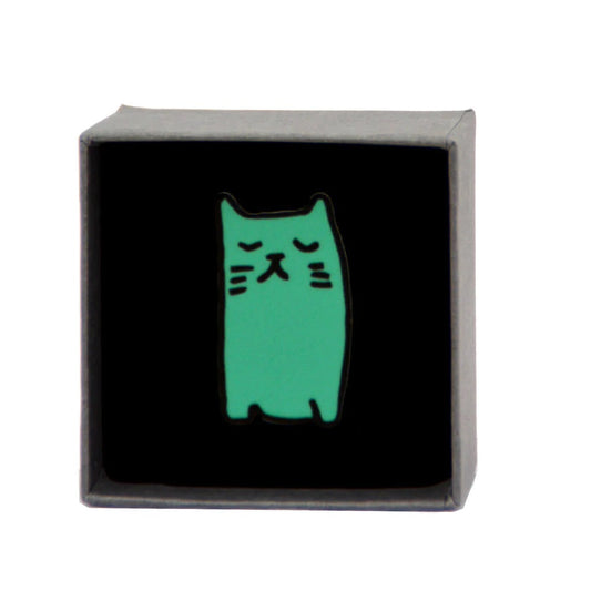 Happy Cat Brooch