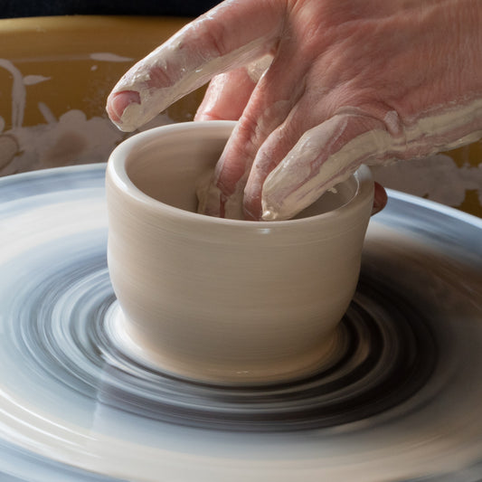 Come & try: Wheel throwing pottery Saturday 9 September, 12-3 pm