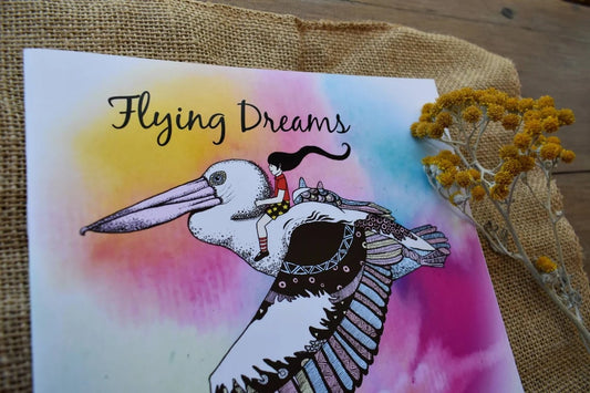 Flying Dreams Illustrated Children's Book