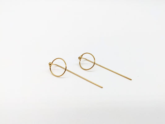 Circle Hook Earrings