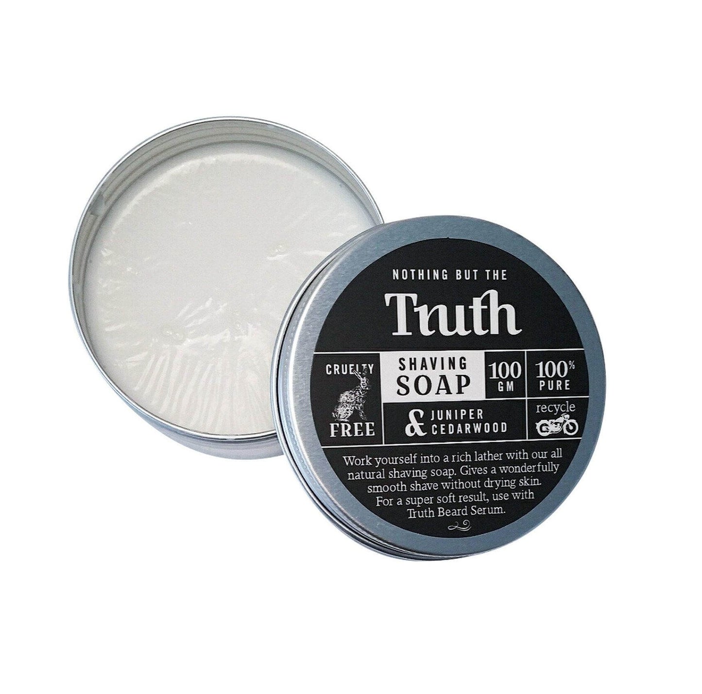 100g Shaving Soap - Juniper & Cedarwood