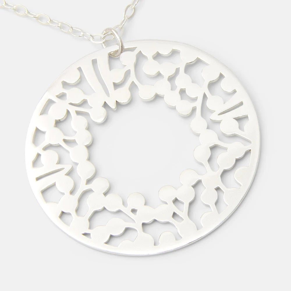 Wattle Wreath Pendant