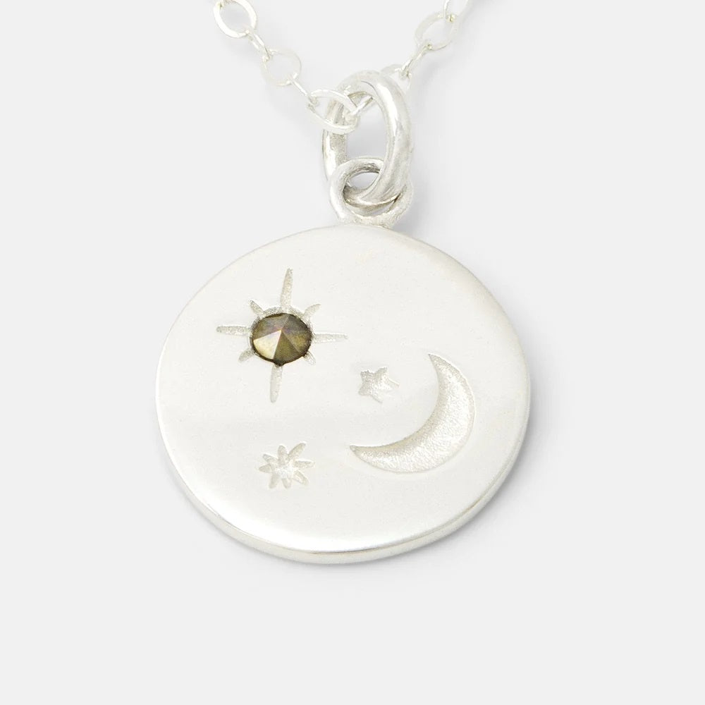 Moon & Stars Amulet Pendant