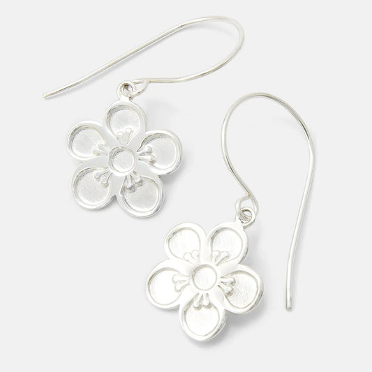 Tea Tree Flower Drop Earrings