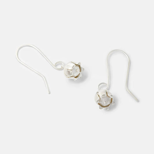 Lily of the Valley Earrings with Pearls