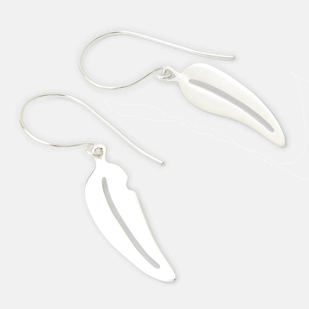 Eucalyptus Leaves Dangle Earrings