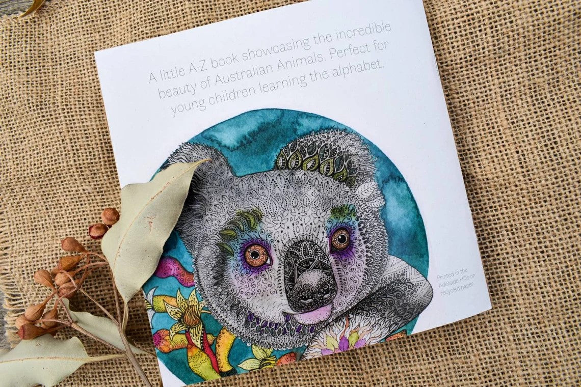 A Little Aussie Animal A-Z Book by Zinia King